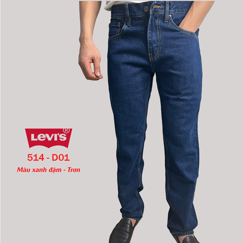 quần jean nam levis 514 – mã 514 d01 – màu xanh Đậm – trẻ trung dễ phối (sao chép) quần jean nam levis 514 – mã 514 d01 – màu xanh Đậm – trẻ trung dễ phối (sao chép)